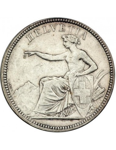 Moneda istorica din Argint - 5 franci...