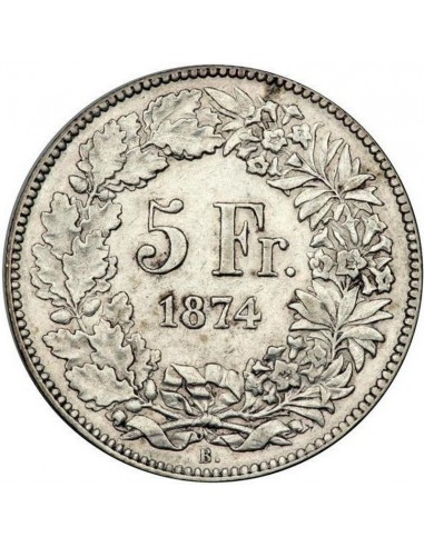 Moneda istorica din Argint - 5 franci...