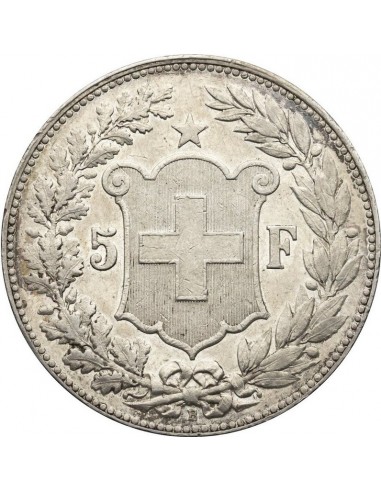 Moneda istorica din Argint - 5 franci...
