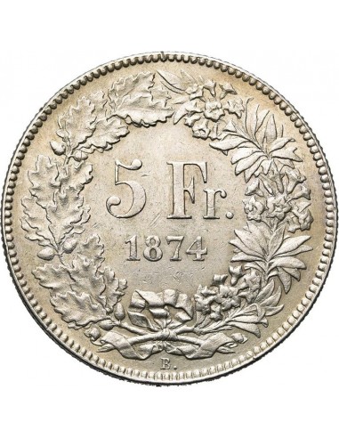 Moneda istorica din Argint - 5 franci...