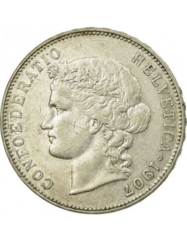 Moneda istorica din Argint - 5 franci...