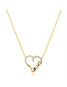Colier Aur 9 k Inima Love... 2