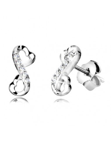 Cercei Argint 925 Simbol Infinit