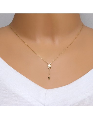 Colier Aur 14k Sageata