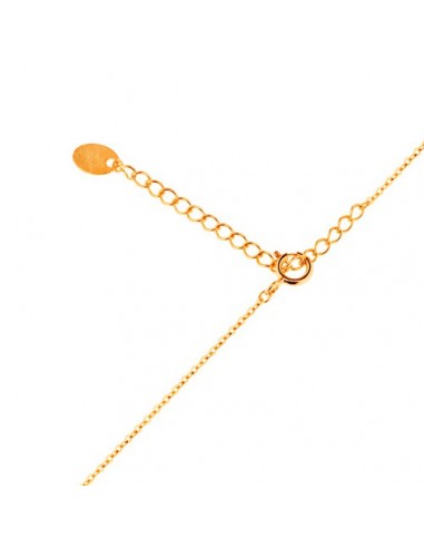 Colier Aur 14 k Fluturas negru