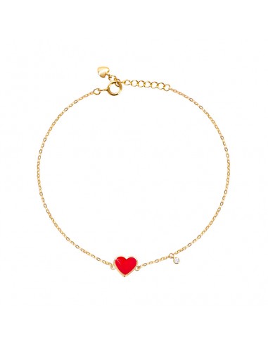 Bratara Aur 14 k Inima Rosie