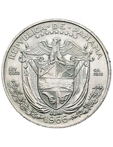 Moneda istorica din Argint - 1 Balboa...