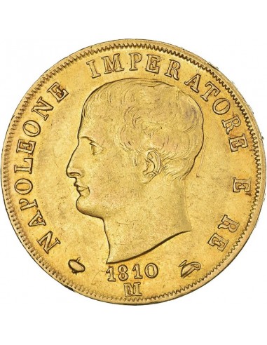 Moneda istorica din Aur - 40 lire...