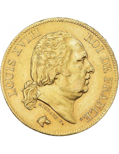 Moneda istorica din Aur - 40 franci...