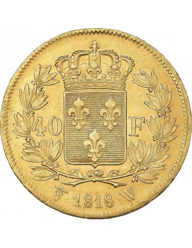 Moneda istorica din Aur - 40 franci...