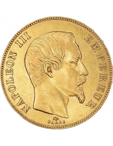 Moneda istorica din Aur - 50 franci...