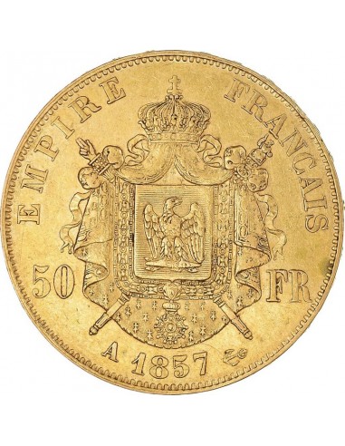 Moneda istorica din Aur - 50 franci...