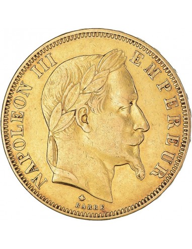 Moneda istorica din Aur - 50 franci...