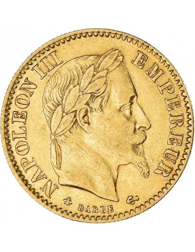 Moneda istorica din Aur - 10 franci...