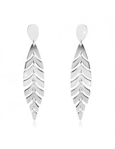 Cercei Argint 925 Pana Diafana