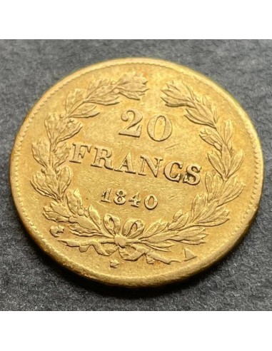 Moneda istorica din Aur - 20 franci...