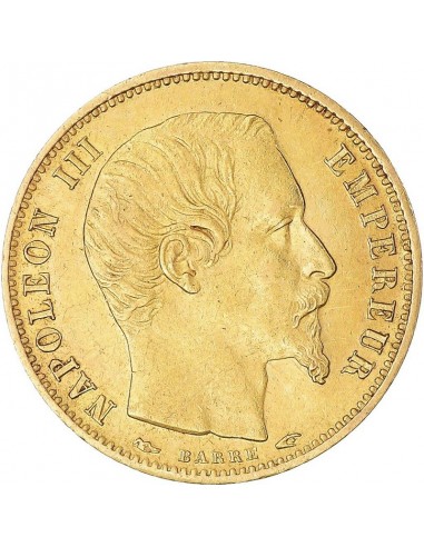 Moneda istorica din Aur - 5 franci...