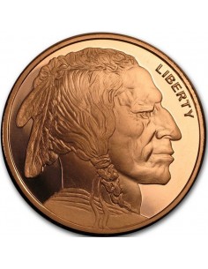 Moneda din Cupru - Buffalo...