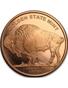 Moneda din Cupru - Buffalo... 2