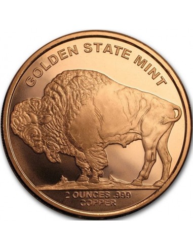 Moneda din Cupru - Buffalo SUA 1 oz
