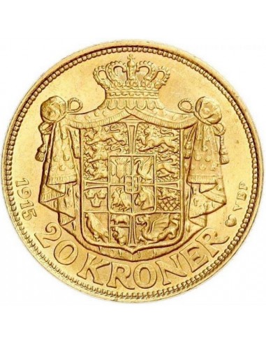 Moneda istorica din Aur - 20 coroane...