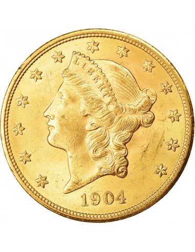 Moneda istorica din Aur - 20 dolari...