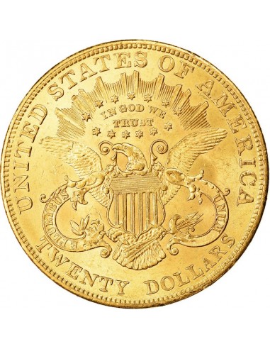 Moneda istorica din Aur - 20 dolari...