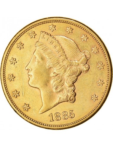 Moneda istorica din Aur - 20 dolari...