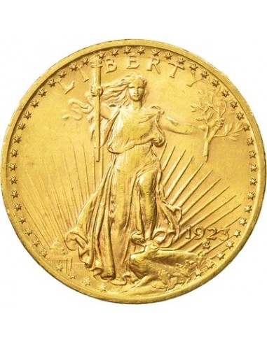 Moneda istorica din Aur - 20 dolari...