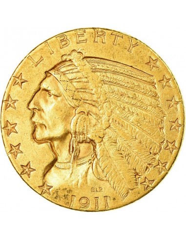 Moneda istorica din Aur - 5 dolari...