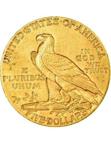 Moneda istorica din Aur - 5 dolari...