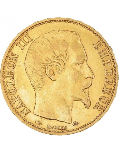 Moneda istorica din Aur - 20 franci...