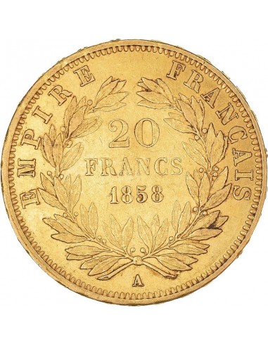 Moneda istorica din Aur - 20 franci...