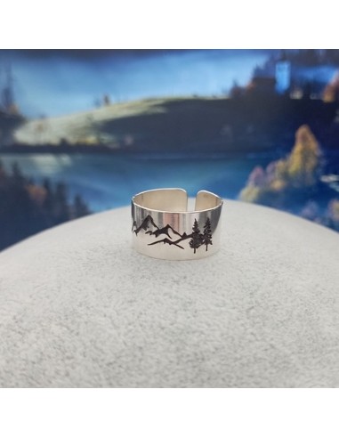 Inel Argint Reglabil Munti