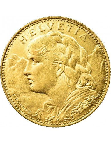 Moneda istorica din Aur - 10 franci...