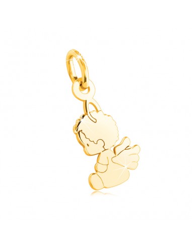 Pandantiv Aur 14K Inger cu Aripi