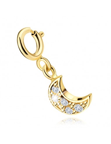 Pandantiv Aur 14K Semiluna pentru...