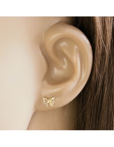 Cercei Aur 14K Fluturasi decupati