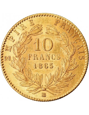 Moneda istorica din Aur - 10 franci...