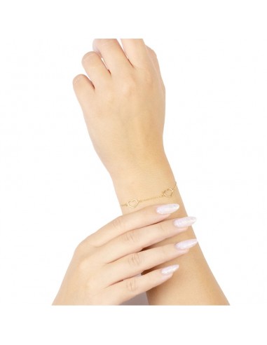 Bratara Aur 14k Inimioare