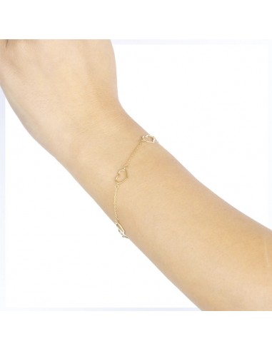 Bratara Aur 14k Inimioare