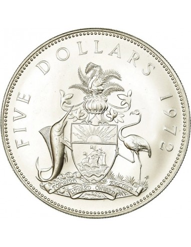 Moneda istorica din Argint - 5 dolari...