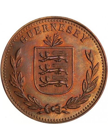 Moneda istorica din Bronz - 8 doubles...