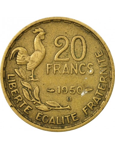 Moneda istorica din Cupru - 20 franci...