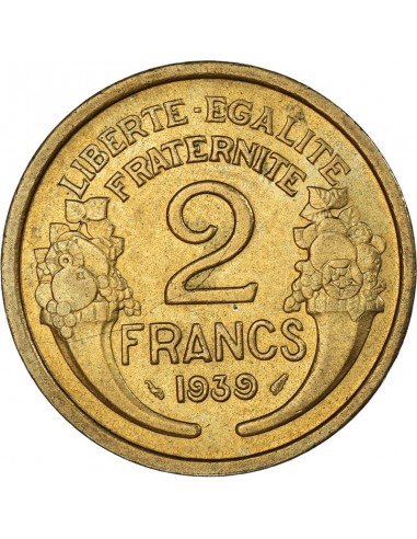 Moneda istorica din Cupru - 2 franci...