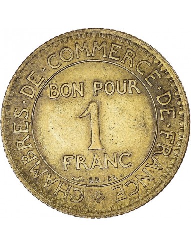 Moneda istorica din Cupru - 1 franc...