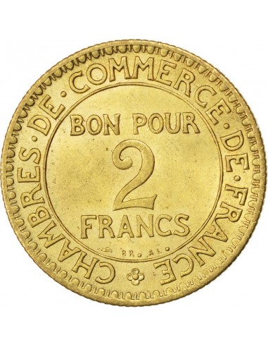 Moneda istorica din Cupru - 2 franci...