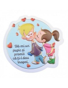 Magnet cu mesaj: Da-mi un...