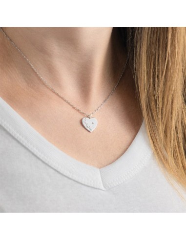 Colier Argint 925 Inima cu Frunze...