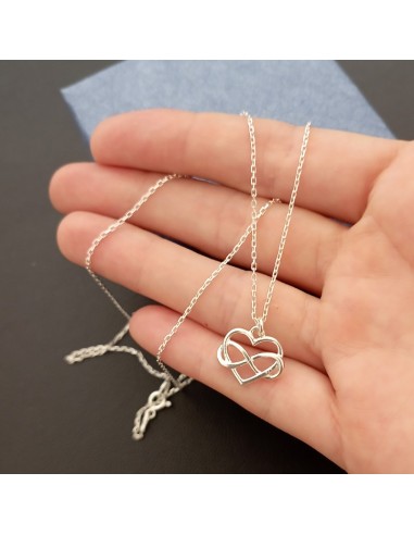 Colier Argint 925 Inima Infinit